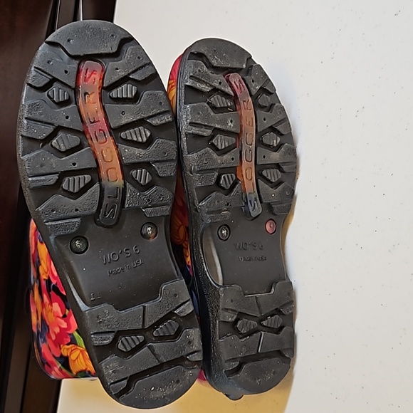 SLOGGERS  6 WOMEN'S BOOTS FLORAL MULTI-COLOR  RAIN BOOTS - Picture 6 of 9